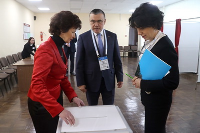 Миссия наблюдателей от СНГ изучает в Могилеве ход подготовки к проведению выборов