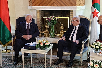Лукашенко встретился со спикером Национальной народной ассамблеи Алжира