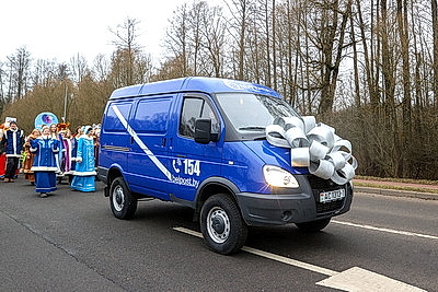 Возвращение Снегурочки большим праздником отметили в Беловежской пуще
