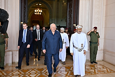 Лукашенко провел встречу с Султаном Омана Хайсамом бен Тареком Аль Саидом