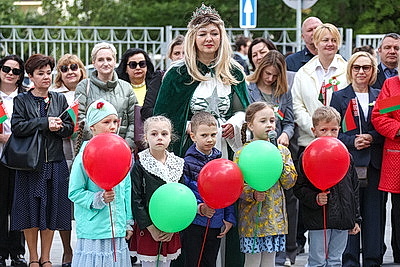 В Первомайском районе Минска открыли детский сад, где будут воспитывать маленьких театралов