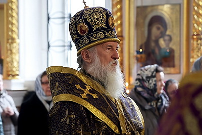 Праздничное богослужение в честь Могилево-Братской иконы Божией Матери состоялось в Могилеве