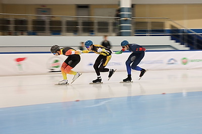 Чемпионат страны по конькобежному спорту проходит на \"Минск-Арене\"
