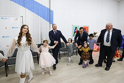 Министерство информации поздравило воспитанников SOS-Детской деревни в Марьиной Горке