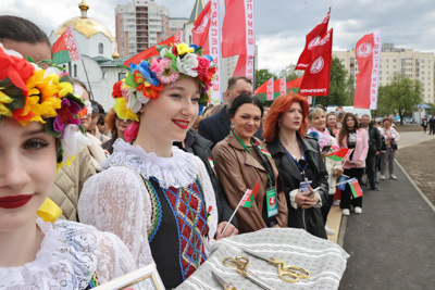 550 метров комфорта. В Гомеле после реконструкции открыли самый длинный пешеходный мост