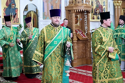 900 лет веры. Праздничные торжества проходят в Спасо-Евфросиниевском монастыре в Полоцке