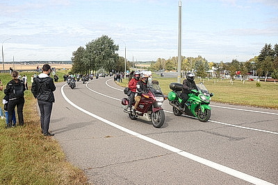 Мотопарад H.O.G. Rally Minsk стартовал от Кургана Славы в праздничный Минск