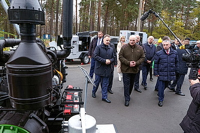 Лукашенко посетил Житковичи