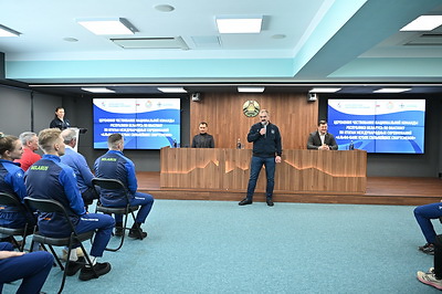 В Раубичах состоялось чествование белорусских биатлонистов по итогам Кубка сильнейших