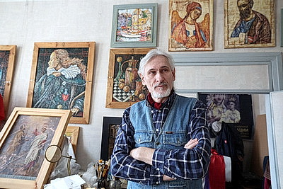 Побеждающий время. Художник-реставратор Юрий Кегелев удостоен медали Франциска Скорины