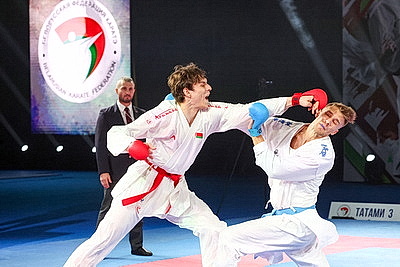 Белорусские каратисты завоевали более 120 наград турнира Belarus Open