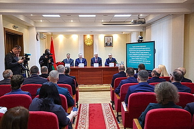 Коллективу Гродненского экономического суда представили нового руководителя