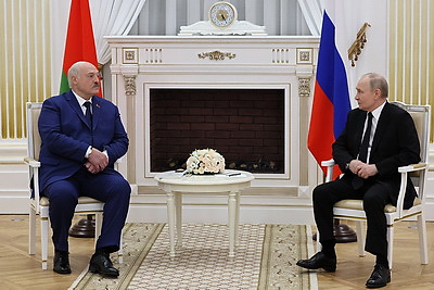 Лукашенко провел переговоры с Путиным