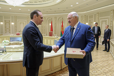 Лукашенко встретился с главой Республики Мордовия Российской Федерации