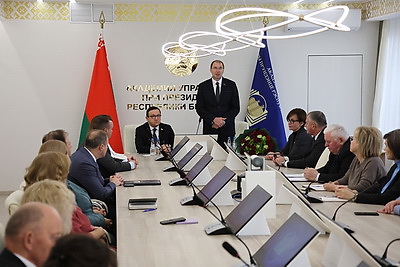 Нового ректора Академии управления при Президенте представили коллективу
