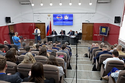 \"Беречь страницы нашей истории\". В Могилеве открыли молодежный форум Союзного государства