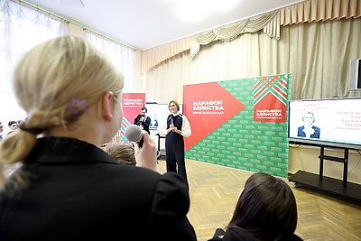 \"НЕскучная НЕлекция\": встреча с молодежью прошла в Минском колледже полиграфии