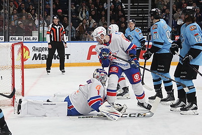 Минские динамовцы уступили СКА и прервали серию из девяти игр с набранными очками