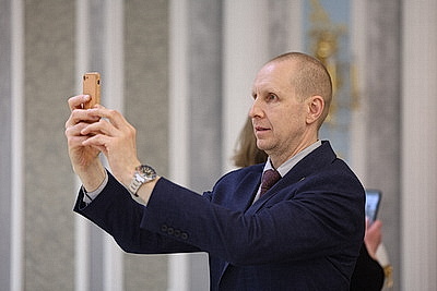 Экскурсия по Дворцу Независимости прошла для сотрудников агентства \"Минск-Новости\"