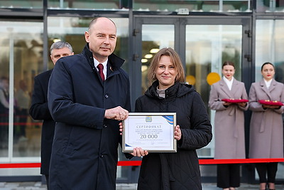 Для будущих чемпионов. В Лесковке Минского района открыли ФОК \"Импульс Драйв\"