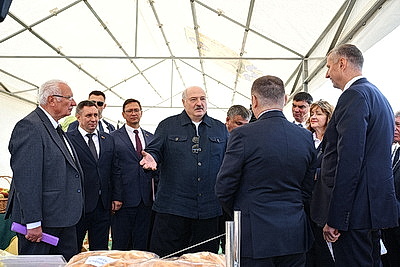Лукашенко совершил рабочую поездку в Могилевскую область