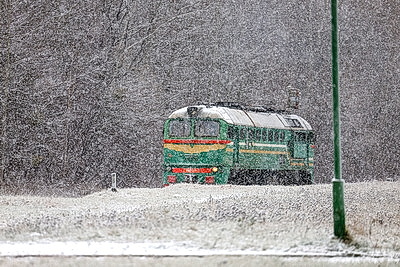 Настоящая зима пришла в Беларусь
