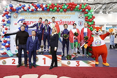 Белорусские конькобежцы завоевали 16 наград домашнего Кубка сильнейших