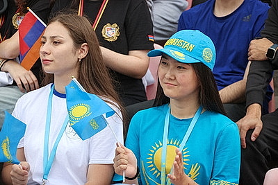 \"Дети Содружества\". Спортивный праздник организовали в НПЦ \"Зубренок\"