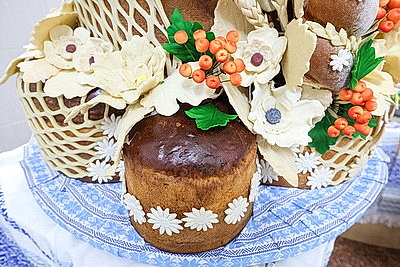 Вкусный и символичный декор. Витебские хлебопеки изготовили главный каравай областных \"Дажынак\"