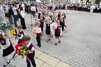 Торжественное мероприятие ко Дню знаний прошло в Могилеве
