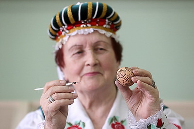 Нематериальное наследие. Традиция создания сопоцкинской писанки