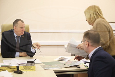 Исаченко провел прием граждан в Могилевском облисполкоме
