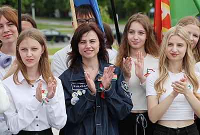 В Витебске прошло открытие Третьего трудового семестра для студотрядов