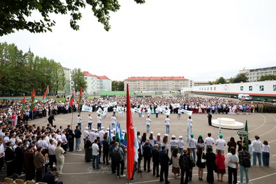 Линейка в День знаний прошла в БНТУ