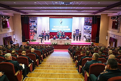 Республиканское офицерское собрание спасателей состоялось в УГЗ