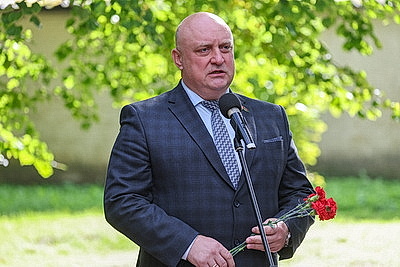 Останки 147 бойцов Красной армии перезахоронили в Витебском районе
