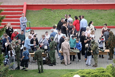 В Речице встретили акцию \"Марш Победы\"