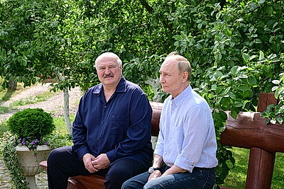 Встреча Лукашенко и Путина проходит на Валааме