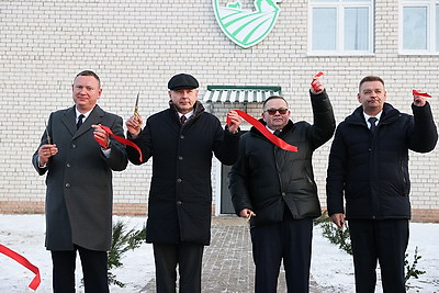 Новый молочно-товарный комплекс открыли в Клецком районе