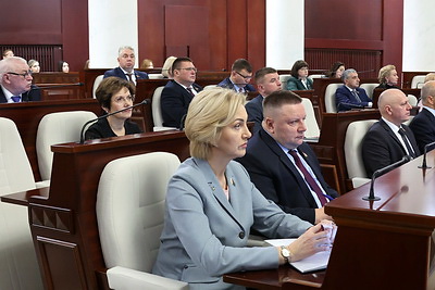 В Минске состоялось совместное заседание Палаты представителей и Совета Республики