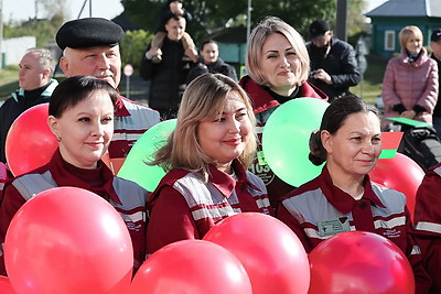 Новую поликлинику открыли в Кричеве во время областного праздника \"Дажынкi-2025\"
