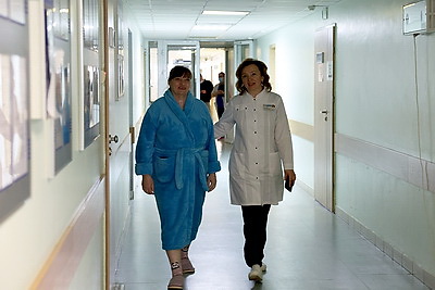 \"Борются за каждую жизнь\". Наиболее пострадавшая при пожаре в ТЦ Витебска пациентка выписана из БСМП