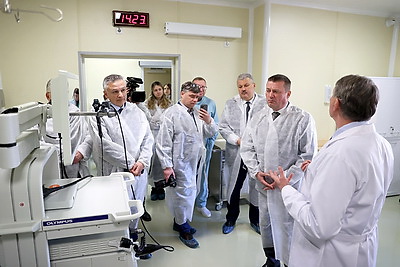Представители международных организаций посетили Брестскую детскую областную больницу