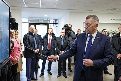 Лукашенко ознакомился с комплексным развитием территории Березинского биосферного заповедника