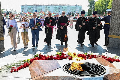 Праздничные мероприятия ко Дню Независимости проходят в Витебске