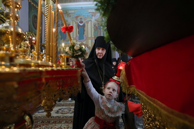 Благодатный огонь доставили в Гродно