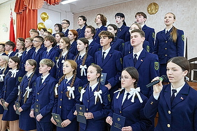 Правовой класс \"Юный прокурор\" открыли в витебской школе