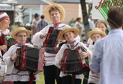 Региональный фестиваль \"Грай, гармонік!\" собрал в Ельске профессиональных музыкантов и любителей