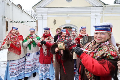 По старинной традиции. \"Каляды ў Задзвінні\" собрали жителей Витебска