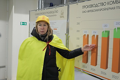 Комбикормовый завод открыт после реконструкции в Витебском районе